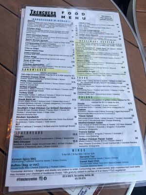 Menu photo 5 Trenchers Kitchen & Tap Renton, WA Menu photo 5 Trenchers Kitchen & Tap Renton, WA