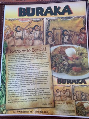 Menu photo 8 Buraka Madison, WI