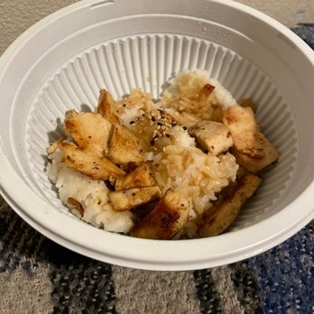 Kuma Sushi - My teriyaki bowl- untouched by me - Sushi Bars Near Me - Los Osos, California
