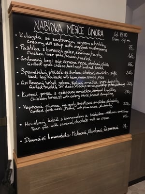 Menu photo 7 Restaurace Mincovna Prague, PR