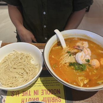 Le Shrimp Noodle Bar - Shrim A1 Signature Trio Shrimp Noodle - Ramen Near Me - Costa Mesa, California Le Shrimp Noodle Bar - Shrim A1 Signature Trio Shrimp Noodle - Ramen Near Me - Costa Mesa, California