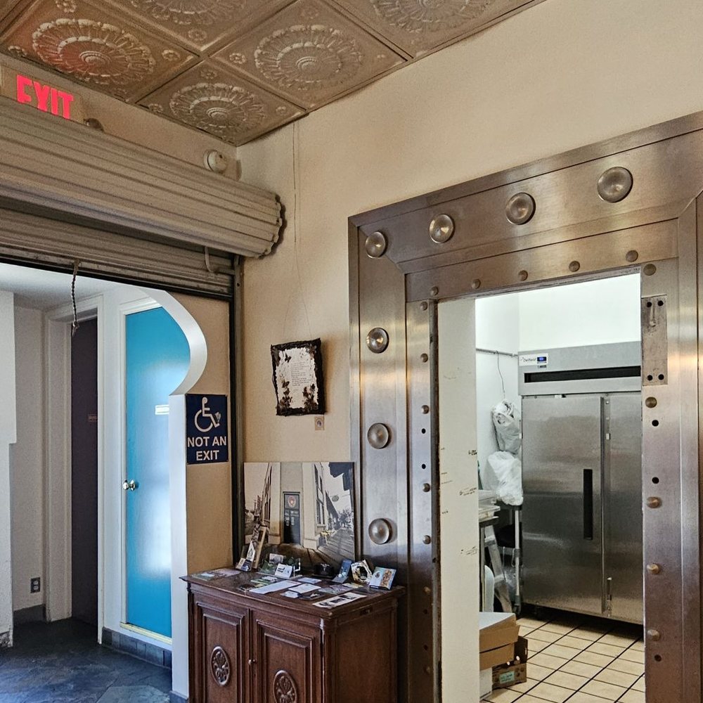Brickhouse Coffee - Love that the vault is still there - Coffee & Tea Near Me - Willits, California