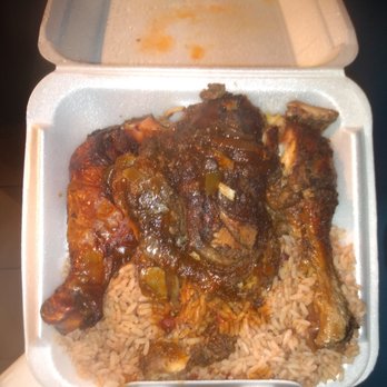 Tropical Flavor - Delicious Jerk Chicken (Non Chopped Requested) and Fluffy Rice. - Caribbean Near Me - East Orange, New Jersey Tropical Flavor - Delicious Jerk Chicken (Non Chopped Requested) and Fluffy Rice. - Caribbean Near Me - East Orange, New Jersey