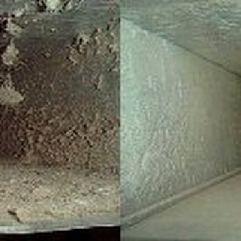 Complete Air Duct Cleaning - This is a before and after pic of a homes duct work - Air Duct Cleaning Near Me Complete Air Duct Cleaning - This is a before and after pic of a homes duct work - Air Duct Cleaning Near Me
