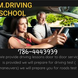 DM Driving School - DM DRIVING SCHOOL  www.dmdrivingschools.com 786/444-3939  please ask about are FREE class