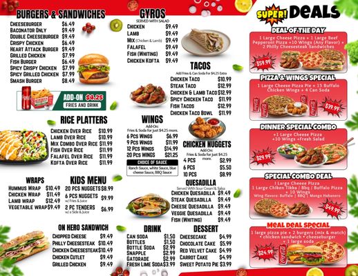 Menu photo 1 Halal Hub Pizza Plus East Meadow, NY Menu photo 1 Halal Hub Pizza Plus East Meadow, NY