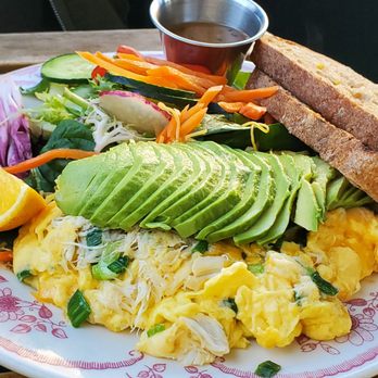 Pancake Boy - Dungeness crab scramble - Breakfast & Brunch Near Me - San Francisco, California Pancake Boy - Dungeness crab scramble - Breakfast & Brunch Near Me - San Francisco, California