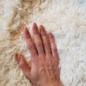 Apollo Nails & Spa - 3 days later! Soft almond shape + soft mauve nude color! Perfect! - Nail Salons Near Me - Seattle, Washington