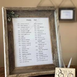 Simply Hair - SIMPLY HAIR PRICING LIST