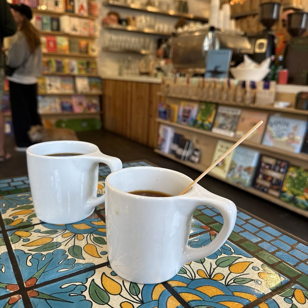 coffee with cashew milk coffee with cashew milk