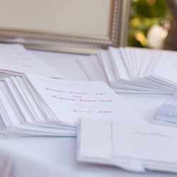 Bohn's Printing - Our wedding programs from Bohn's Printing.