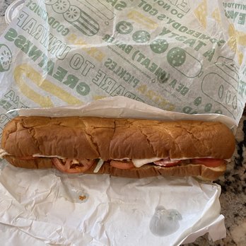 Subway - Roasted Turkey Footlong on Italian bread w/ provolone, lettuce, tomato, black olive and mayo - Sandwiches Near Me - Fishers, Indiana Subway - Roasted Turkey Footlong on Italian bread w/ provolone, lettuce, tomato, black olive and mayo - Sandwiches Near Me - Fishers, Indiana