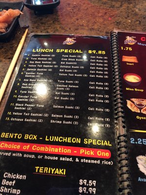 Menu photo 8 Sushi Choo Choo Houston, TX