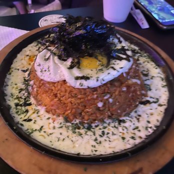SOHA - R5. Chulpan Kimchi Bokumbob Kimchi Fried Rice w/ Cheese - Korean Near Me - Austin, Texas SOHA - R5. Chulpan Kimchi Bokumbob Kimchi Fried Rice w/ Cheese - Korean Near Me - Austin, Texas