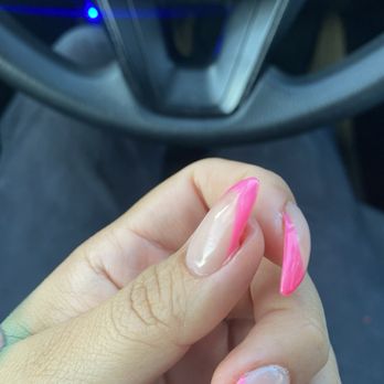 Hello Nails and Spa - Cut on thumb - Nail Salons Near Me - Lakewood, California