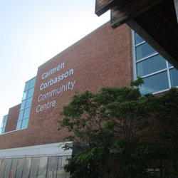 Cawthra Community Centre & Arena - The view from the front doors.
