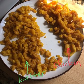 Fantasy Restaurant - Lemon chicken - batter pieces vs. meat - Cantonese Near Me - Petaluma, California