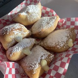 The BoneSaw - Basket of Bavarian Cream Beignets