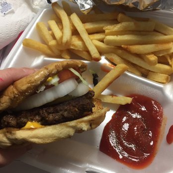 Zippity's Rolling Diner - Geese Burger combo $10- tasty! - Food Trucks Near Me