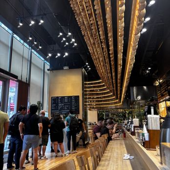 Mendokoro Ramenba - Inside line up of the lunch crowd waiting to order - Ramen Near Me - Taguig, NCR Mendokoro Ramenba - Inside line up of the lunch crowd waiting to order - Ramen Near Me - Taguig, NCR