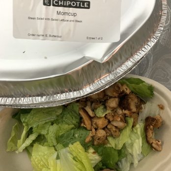 Chipotle Mexican Grill - Where the steak ?! Sad ass salad bowl - Fast Food Near Me - Austell, Georgia Chipotle Mexican Grill - Where the steak ?! Sad ass salad bowl - Fast Food Near Me - Austell, Georgia