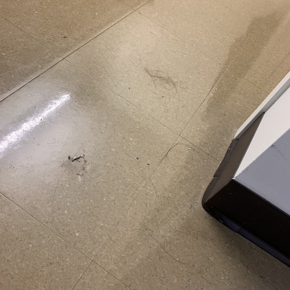 Glen Mor - Disgusting floors, this was just by the bathroom - University Housing Near Me - Riverside, California Glen Mor - Disgusting floors, this was just by the bathroom - University Housing Near Me - Riverside, California