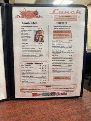 Menu photo 2 Gulf Station Cafe Many, LA Menu photo 2 Gulf Station Cafe Many, LA