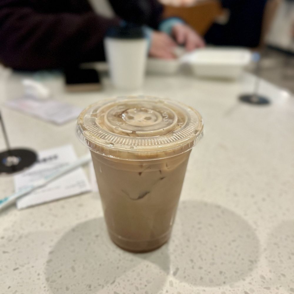 olive oil cake latte