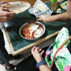 Sal’s pizza - They give you enough to feed you twice!!!!
