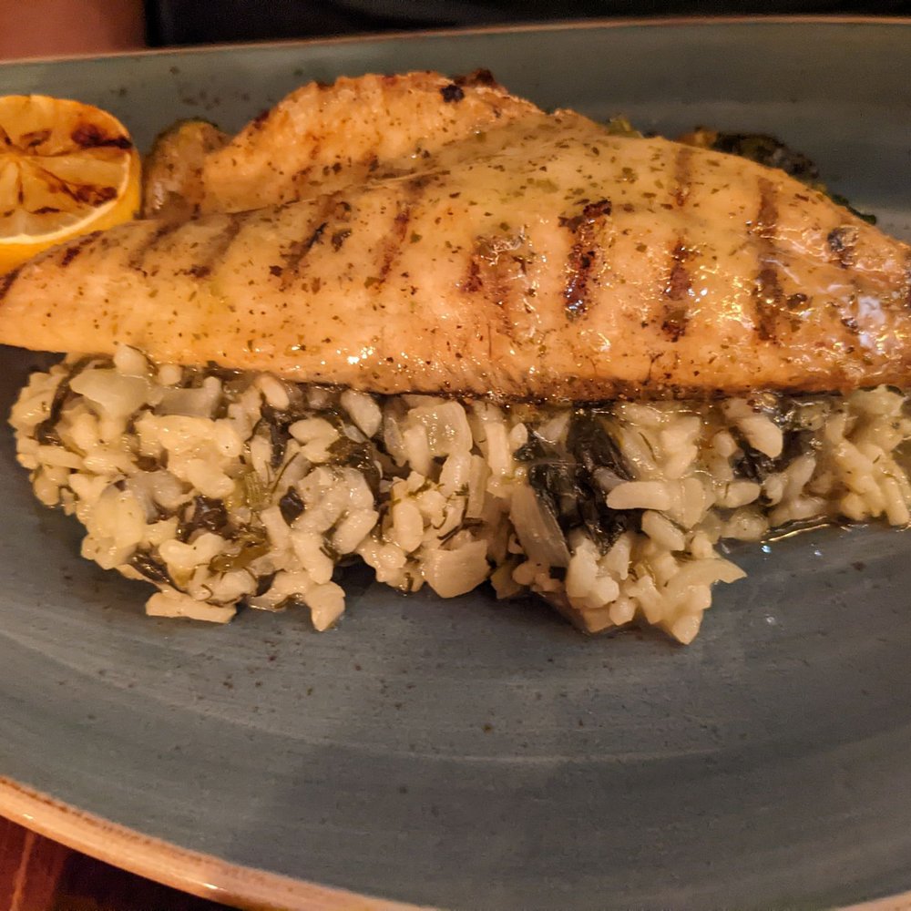 GRILLED BRANZINO GRILLED BRANZINO