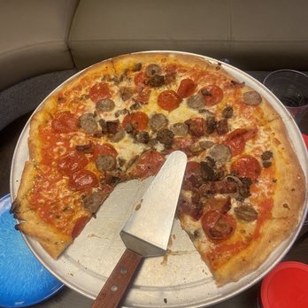 Spare Time - Pineville - Meat lovers pizza - Bowling Near Me - Pineville, North Carolina