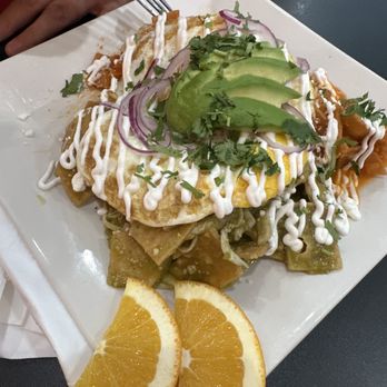 Calafia Kitchen - Chilaquiles con pollo - Breakfast & Brunch Near Me - Livermore, California