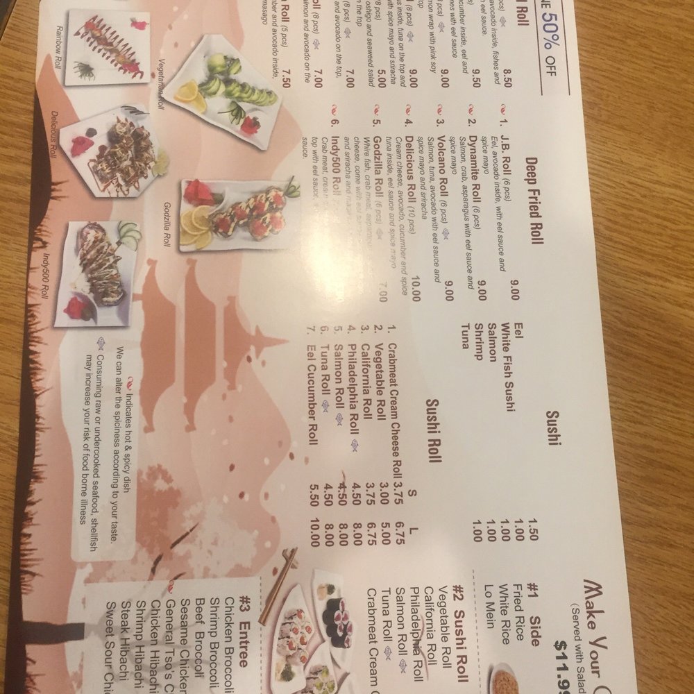 Yosaku - a menu for a japanese restaurant - Sushi Bars Near Me - Anderson, Indiana Yosaku - a menu for a japanese restaurant - Sushi Bars Near Me - Anderson, Indiana