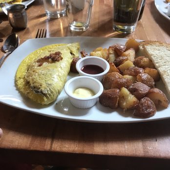Engine Company No. 3 - Bacon cheese omelette with the best potatoes in the world!! - Venues & Event Spaces Near Me - Milwaukee, Wisconsin Engine Company No. 3 - Bacon cheese omelette with the best potatoes in the world!! - Venues & Event Spaces Near Me - Milwaukee, Wisconsin