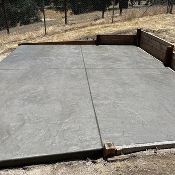 Concrete Works - Great job and he added a stamp to the concrete for free. - Masonry/Concrete Near Me