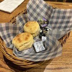 Cracker Barrel Old Country Store - Biscuit for appetizer. Was delicious