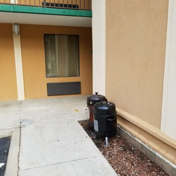 Quality Inn - BBQ storage outside your room - Hotels Near Me - Morganton, North Carolina
