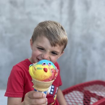 Hometown Creamery - Superman with candy eyes - Ice Cream & Frozen Yogurt Near Me - Muskegon, Michigan Hometown Creamery - Superman with candy eyes - Ice Cream & Frozen Yogurt Near Me - Muskegon, Michigan