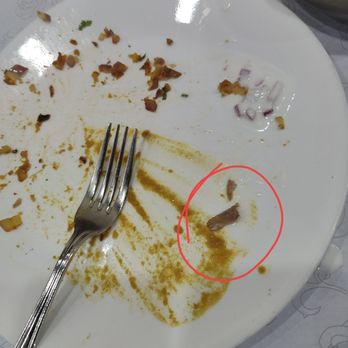 AappaKadai - Found chicken bone in veg kothu parata - Indian Near Me - Santa Clara, California