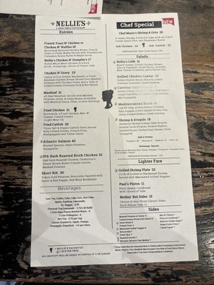 Menu photo 1 Nellie's Southern Kitchen Belmont, NC Menu photo 1 Nellie's Southern Kitchen Belmont, NC