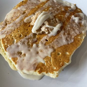 Motley School Tavern - CINNAMON ROLL CAKE - Salad Near Me - Des Moines, Iowa