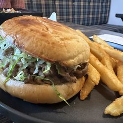 Felice Cafe - Bulgogi Burger and fries