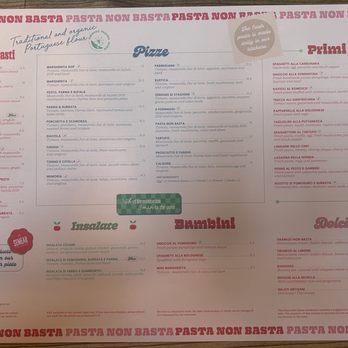 Pasta Non Basta - Menu - Italian Near Me - Lisbon, 11 Pasta Non Basta - Menu - Italian Near Me - Lisbon, 11