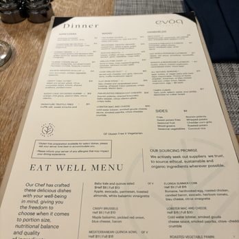 EVOQ Sarasota - Comfort Food Near Me - Sarasota, Florida