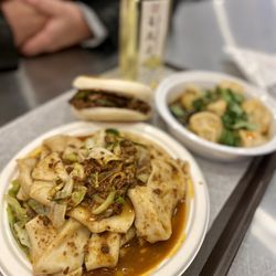 Xi’an Famous Foods - Pork "Zha Jiang" Hand-pulled Noodles.