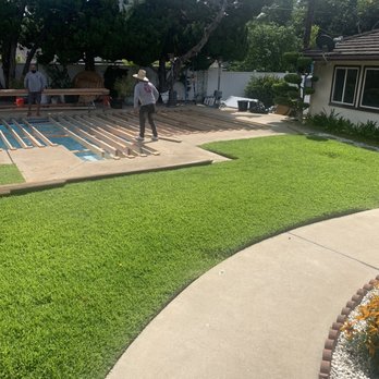 CPG Tents & Events - Construction of pool cover - Party Equipment Rentals Near Me - El Monte, California