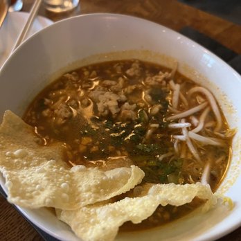 La Mai Thai Kitchen - Tom yum noodle soup - Thai Near Me - Edgewater, Colorado