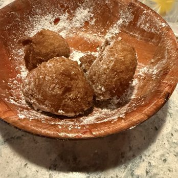 Florida's Seafood Bar & Grill - Regular and blueberry fritters - Seafood Near Me - Cocoa Beach, Florida Florida's Seafood Bar & Grill - Regular and blueberry fritters - Seafood Near Me - Cocoa Beach, Florida