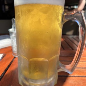 Rusty Bucket Restaurant and Tavern - North High Rusty Bucket Jeffrey Pilsner 32oz. One sip taken. - American Near Me - Columbus, Ohio