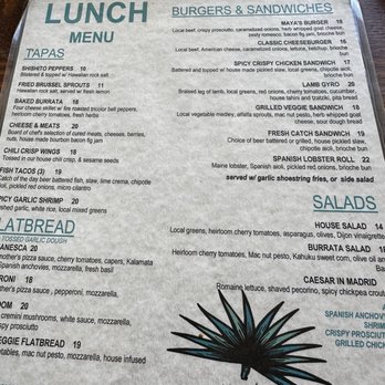 Maya's Tapas and Wines - Menu January 2025 - Tapas/Small Plates Near Me - Haleiwa, Hawaii Maya's Tapas and Wines - Menu January 2025 - Tapas/Small Plates Near Me - Haleiwa, Hawaii